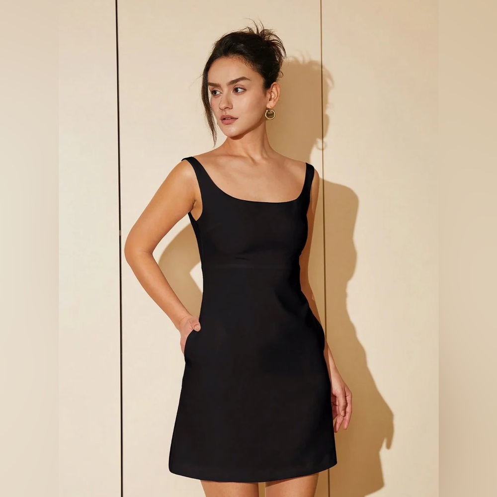 AEL Black Mini Dress Size M